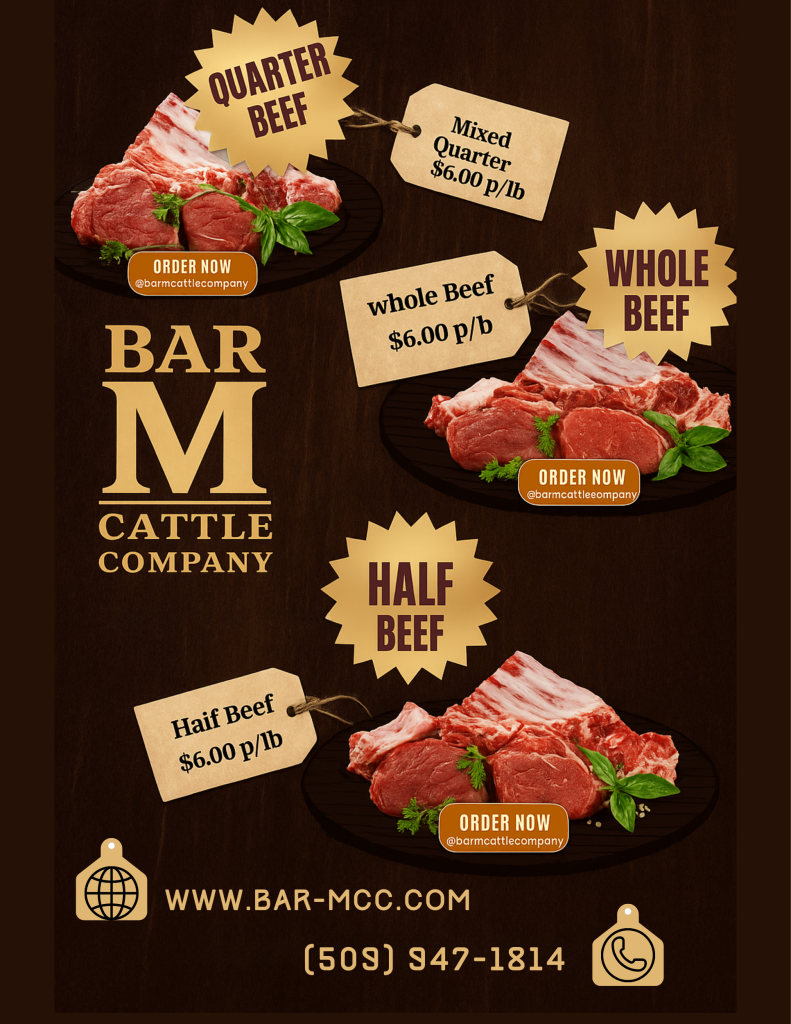 From Pasture to Plate - Bar M Cattle Company